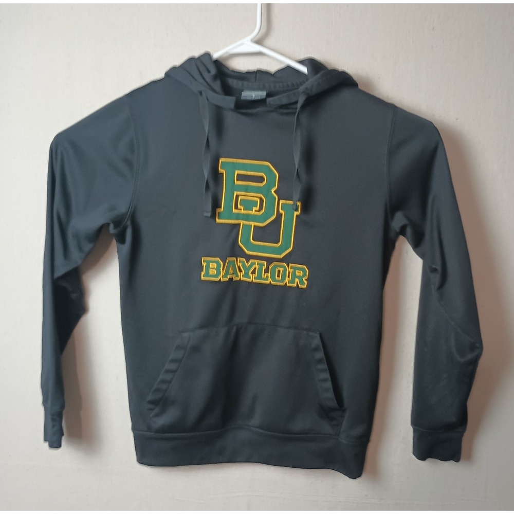 Colosseum Baylor Bears Hoodie Pullover NCAA Collegiate Gray Small CC